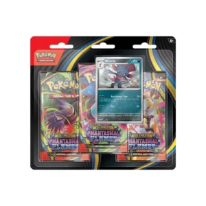 Tripack Pokémon ME02 - Flammes Fantasmagoriques : Visuel Aléatoire - Version FR
